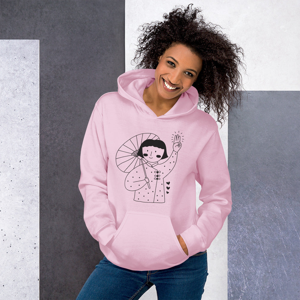 Girl's Salute (Unisex Hoodie)